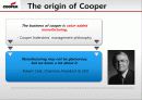 Cooper,마케팅,브랜드,브랜드마케팅,기업,서비스마케팅,글로벌,경영,시장,사례,swot,stp,4p 3페이지