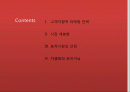 고객마케팅,소비자분석,마케팅,브랜드,브랜드마케팅,기업,서비스마케팅,글로벌,경영,시장,사례,swot,stp,4p 2페이지