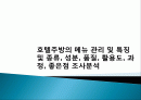 호텔주방 메뉴 관리 및 특징 및 종류, 성분, 품질, 활용도, 과정, 좋은점 조사분석 1페이지