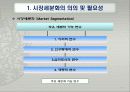 글로벌 경영환경에서의 시장세분화 전략 4페이지