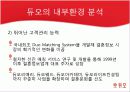 결혼정보업체,듀오마케팅,마케팅,브랜드,브랜드마케팅,기업,서비스마케팅,글로벌,경영,시장,사례,swot,stp,4p 11페이지