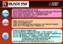 블랙야크(Black Yak) 마케팅전략분석/ 서론/아웃도어 시장현황/시장환경분석/스포츠 용품산업구조분석/자사분석/경쟁환경분석/광고분석/STP전략/ SWOT분석/4p분석 30페이지