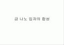 금 나노 입자의 합성 1페이지