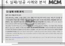 MCM,성공사례,마케팅전략,마케팅,브랜드,브랜드마케팅,기업,서비스마케팅,글로벌,경영,시장,사례,swot,stp,4p 29페이지