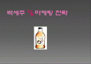 백세주    마케팅 전략,마케팅,브랜드,브랜드마케팅,기업,서비스마케팅,글로벌,경영,시장,사례,swot,stp,4p 1페이지