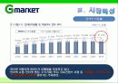 G마켓 마케팅전략/서론/오픈마켓시장전략,현황분석/자사분석/성공요인/경쟁사/STP/4P/SWOT - 시장특성, 자사분석, 환경분석, 경쟁사 분석 19페이지