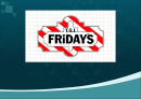 TGIF(T.G.I Friday’s) 마케팅 분석 1페이지