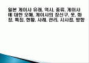 일본 게이샤 유래, 역사, 종류, 게이샤에 대한 오해, 게이샤의 장신구, 옷, 화장, 특징, 현황, 사례, 관리, 시사점, 방향 1페이지