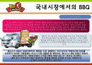 bbq마케팅전략/치킨시장환경/자사/경쟁사(KFC,교촌치킨,또래오래)/PLC,BCG/SWOT/STP/4p분석 32페이지