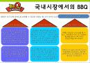 bbq마케팅전략/치킨시장환경/자사/경쟁사(KFC,교촌치킨,또래오래)/PLC,BCG/SWOT/STP/4p분석 33페이지