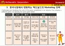 맥도날드 기업 분석, 외부환경, 내부환경 분석 및 경영 전략 제언 15페이지
