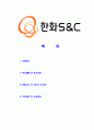 [한화S&C-마케팅부문합격자기소개서] 한화 합격 자기소개서, 합격 자소서, 합격 이력서, 합격 예문 2페이지
