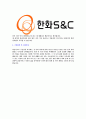 [한화S&C-마케팅부문합격자기소개서] 한화 합격 자기소개서, 합격 자소서, 합격 이력서, 합격 예문 4페이지