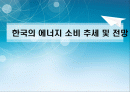 에너지 시스템 발표 (한국의 에너지 소비 추세 및 전망) 1페이지