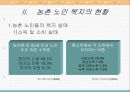 농촌지역 노인복지의 현황과 환경 및 문제점과 노인복지 개선방안 4페이지