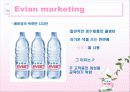 에비앙 EVIAN 브랜드분석및 마케팅 SWOT,4P전략분석 PPT 8페이지