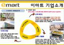 [이마트 마케팅전략]서론/국내할인매장 시장분석/자사분석/환경분석/이마트 세대별 상황과 변화과정/4p/STP/SWOT분석 28페이지