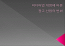 미디어법 개정에 따른 광고 산업의 변화 1페이지