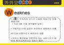 카카오톡(KakaoTalk) 기업분석, 마케팅 SWOT,STP,4P 전략 및 전략제안 PPT 6페이지