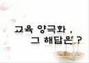 교육양극화 그 해답은 [교육 목적, 교육 사회적 기능] 1페이지