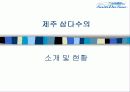제주삼다수.PPT자료 3페이지
