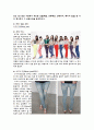 [히트상품] 제품디자인과 소비자트렌드 - 스키니 진(skinny jean)의 성공요인 분석 2페이지