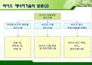 신·재생에너지 바이오 매스 (원료, 자원, 에너지 특징, 에너지 종류 및 용도, 바이오 에너지기술, 바이오 가스).PPT자료 14페이지