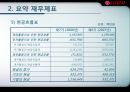 기업분석  (엘지전자, 요약 재무제표, 비율분석, 신용등급 분석, 전자산업 전반전 현황, 문제점.PPT자료 10페이지
