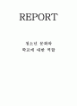청소년 문화와 학교에 대한 역할 16페이지