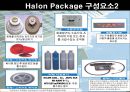 [A+] 하론패키지(Halon package) 조사보고서  소화가스실린더 소방방재  화재설비  소방설비  소화설비  Halon 약제  Halon 솔레노이드  설치장소  설치도  구성요소  장점 7페이지