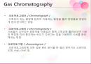 [A+] 기체크로마토그래피(Gas Chromatography) 조사보고서, 크로마토그래피 용어, 이동상, 정지상, 기체 크로마토그래피의 원리구성기기운반기체 불꽃이온화열전도도전자포획불꽃광도법 검출기.ppt 4페이지