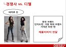 디젤,마케팅전략,광고마케팅,청바지시장,마케팅,브랜드,브랜드마케팅,기업,서비스마케팅,글로벌,경영,시장,사례,swot,stp,4p 26페이지