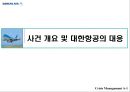 대한항공 위기관리 커뮤니케이션 (위기관리, 괌 추락 사고, 대한항공의 대응, U.S Airways, 기업의 위기 발생).PPT자료 6페이지
