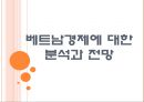 [베트남시장]베트남경제에 대한 분석과 전망 PPT자료 1페이지