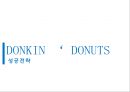 [마케팅] 던킨 도넛츠의 마케팅 성공사례와 실패사례 1페이지