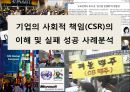 기업의 사회적 책임(CSR)의 이해 및 실패 성공 사례 분석 - 1페이지