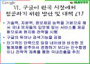 구글(Google)의 한국시장 진출사례.PPT자료 34페이지