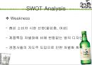 처음처럼제품분석과마케팅swot4p전략분석파워포인트 8페이지