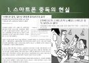 스마트폰중독,마케팅,브랜드,브랜드마케팅,기업,서비스마케팅,글로벌,경영,시장,사례,swot,stp,4p 2페이지