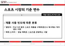 시장세분화 (Segmentation) (시장 세분화의 절차, 스포츠시장 세분화 요건, 기준변수, 사례).PPT자료 17페이지