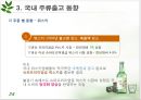 주류시장 조사 (시장조사 정의, 조사의 의의, 주류산업의 이해, 주류출고 동향, 경제현황, 주류업계 전망).ppt 24페이지