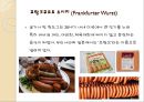 [독일테마기행] 독일의 음식문화 - 독일음식문화의 역사부터 소시지 까지.ppt 40페이지
