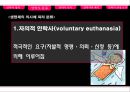 [안락사 찬성 의견] 안락사의 정의, 안락사의 분류, 안락사에 대한 인식, 안락사의 예시 및 안락사 찬성 의견 7페이지
