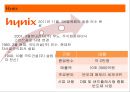 굴곡의 역사를 딛고 일어선 하이닉스(Hynix) (경영이념, 지배구조, 사업규모, 매출현황, 블루칩 프로젝트).PPT자료 3페이지