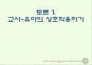 포트폴리오-교사-유아의 상호작용하기 1페이지
