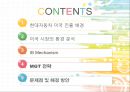 현대자동차 (현대자동차 미국 진출 배경, 미국 시장의 환경 분석, IB Mechanism, MGT 전략, 문제점 및 해결 방안).PPT자료 2페이지