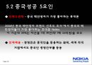 노키아(NOKIA) 국제마케팅전략,노키아마케팅전략,노키아한국실패와중국성공,NOKIA마케팅전략,NOKIA분석.PPT자료 22페이지