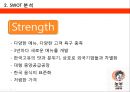 한식 최초의 프랜차이즈 놀부 - 놀부마케팅전략 및 기업분석,놀부SWOT분석,원할머니보쌈.PPT자료 8페이지