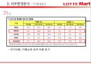 당신만을 위한 롯데마트 - 롯데마트마케팅전략,롯데마트분석,롯데마트문제점,LOTTE마트 (외부환경 분석 – 거시환경분석 / 경쟁사분석, 내부역량 분석, SWOT, STP, 4P 전략).PPT자료 15페이지
