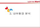 당신만을 위한 롯데마트 - 롯데마트마케팅전략,롯데마트분석,롯데마트문제점,LOTTE마트 (외부환경 분석 – 거시환경분석 / 경쟁사분석, 내부역량 분석, SWOT, STP, 4P 전략).PPT자료 22페이지